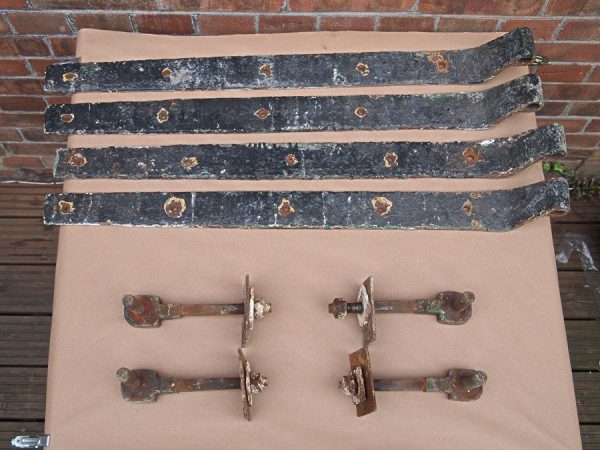 Antique Wrought Iron Hinges