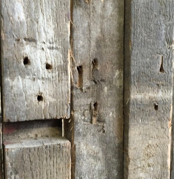 Reclaimed Joist Face Cladding