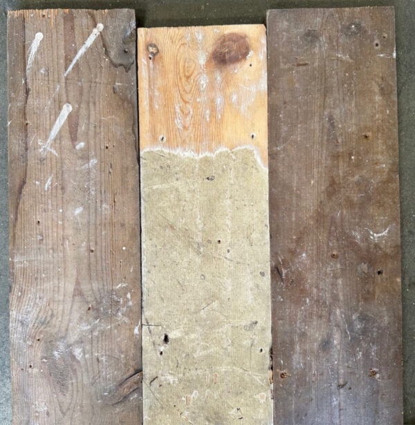 Reclaimed floorboards 145mm