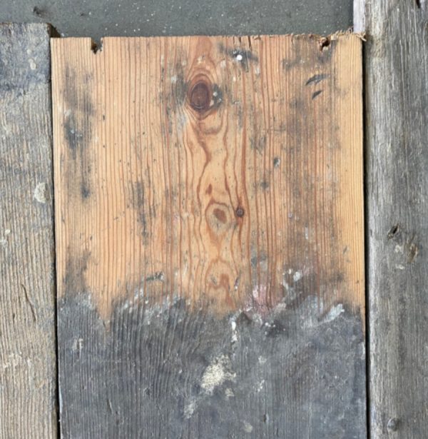 Reclaimed 155mm floorboards (lightly sanded)