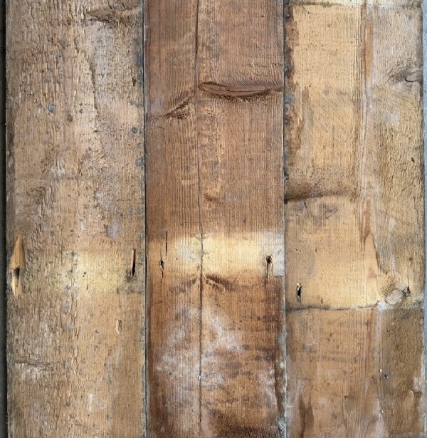 Reclaimed 155mm floorboard (rear of boards)