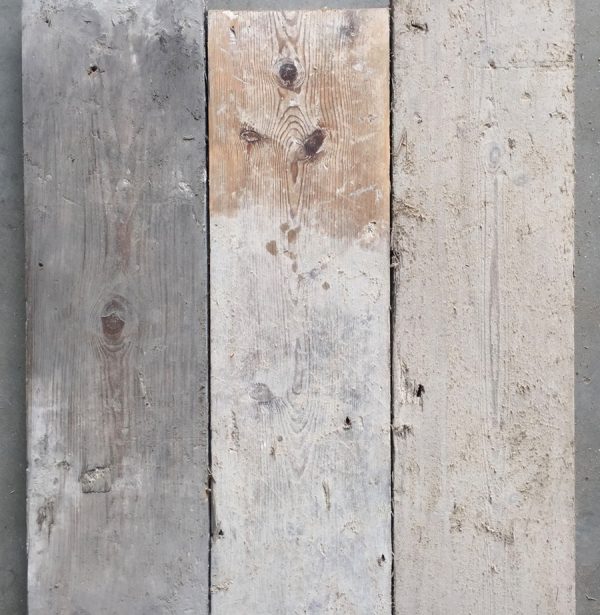 Reclaimed 160mm floorboards