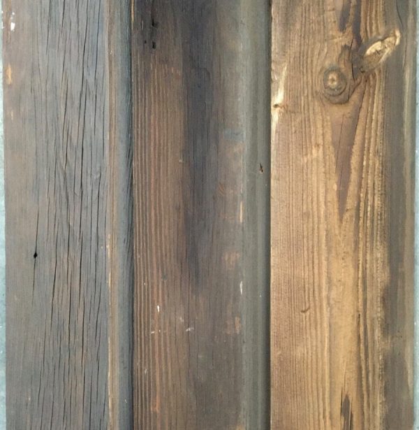 Rustic pine wall cladding