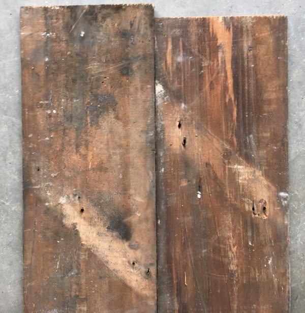 Reclaimed 225mm roof board (rear of boards)