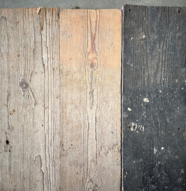 Reclaimed Georgian floorboards