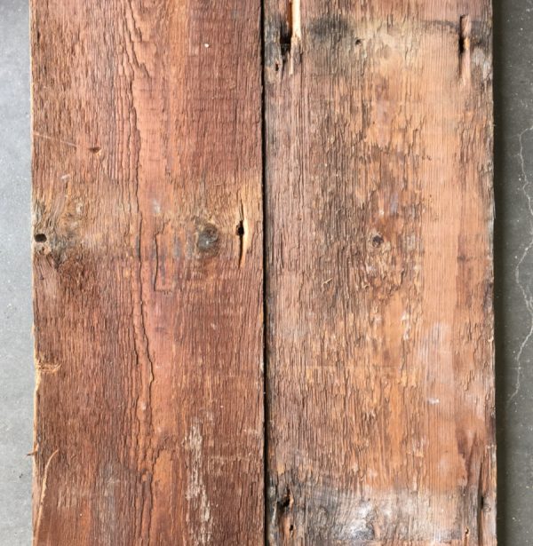 Reclaimed Victorian floorboards 190mm (rear of boards)