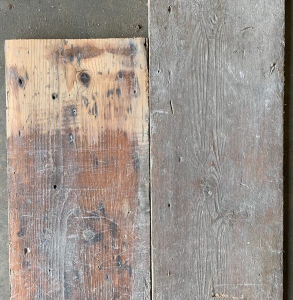 Reclaimed 215mm floorboards