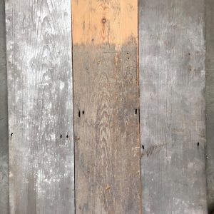 Reclaimed 152mm floorboards.