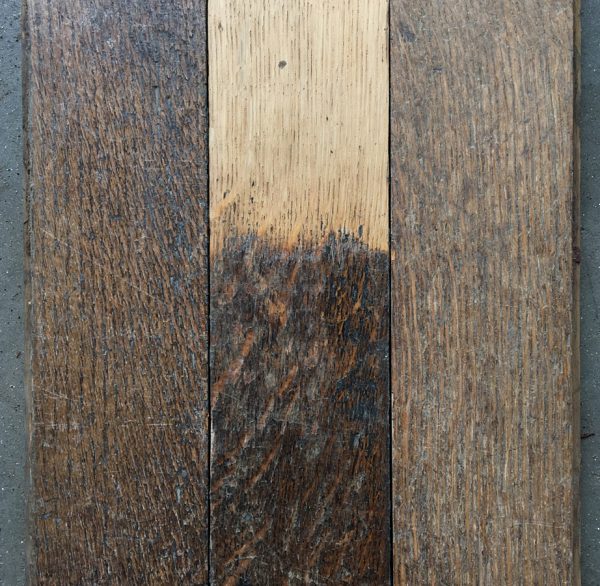 Reclaimed oak strip 92mm.