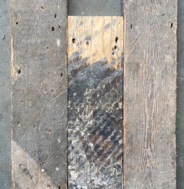 Reclaimed pine floorboard 118mm