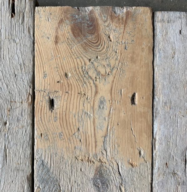 Reclaimed 120mm floorboards (lightly sanded)