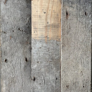 Reclaimed 120mm floorboard.