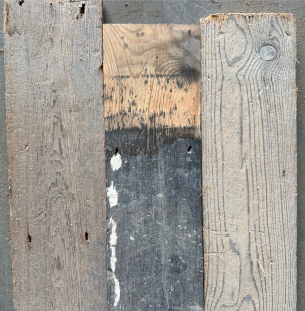 reclaimed 120mm floorboard