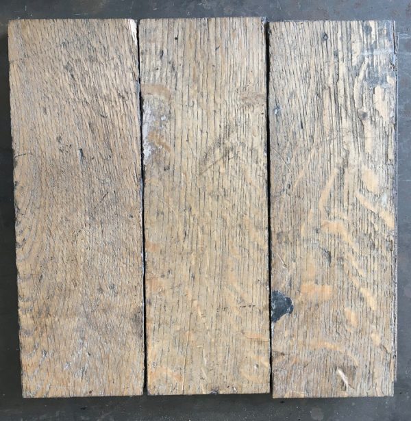 Reclaimed oak parquet