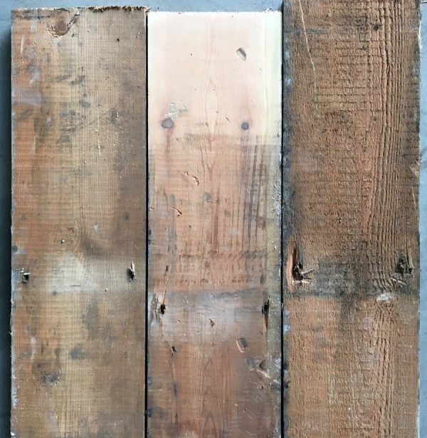 Reclaimed pine floorboards 172mm