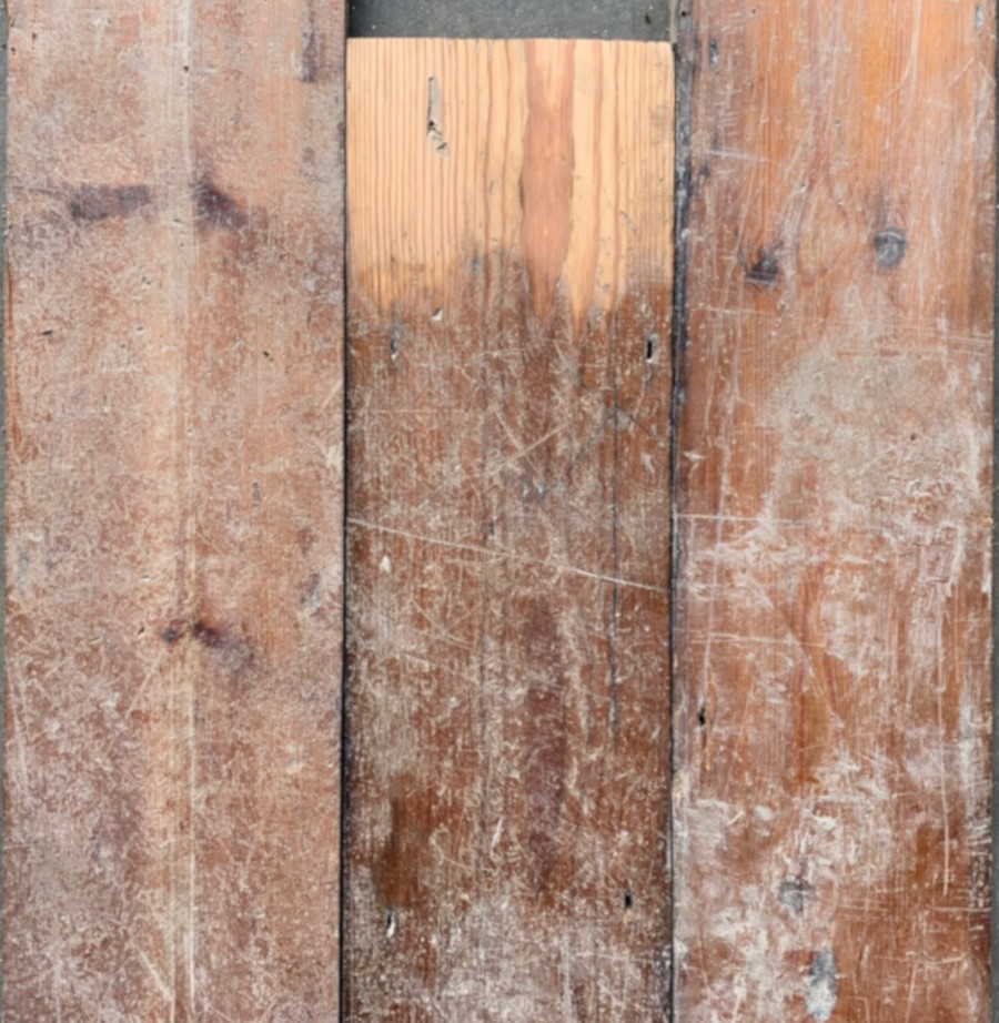 Reclaimed pine floorboards 170mm Encore Reclamation