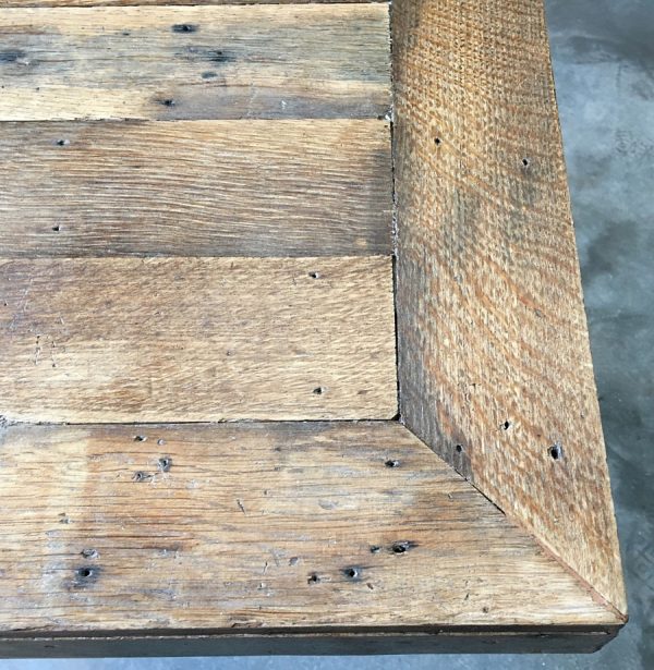 Reclaimed oak table