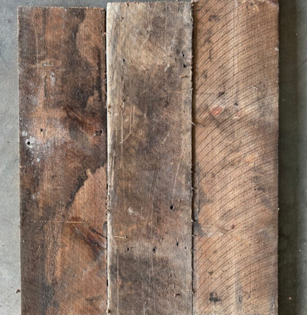 Reclaimed 155mm roof boards (rear of boards)