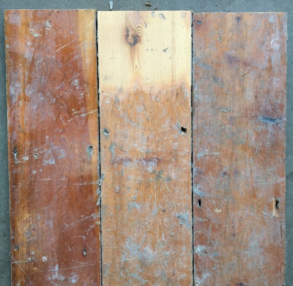 Reclaimed floorboards 137mm