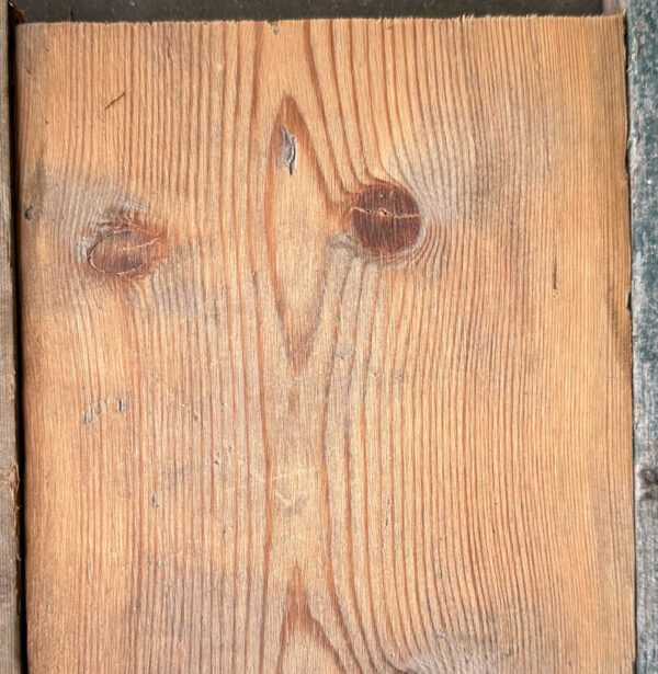 Reclaimed floorboards 145mm (lightly sanded section)
