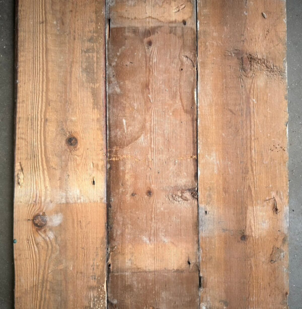 Reclaimed floorboards 145mm (rear of boards)