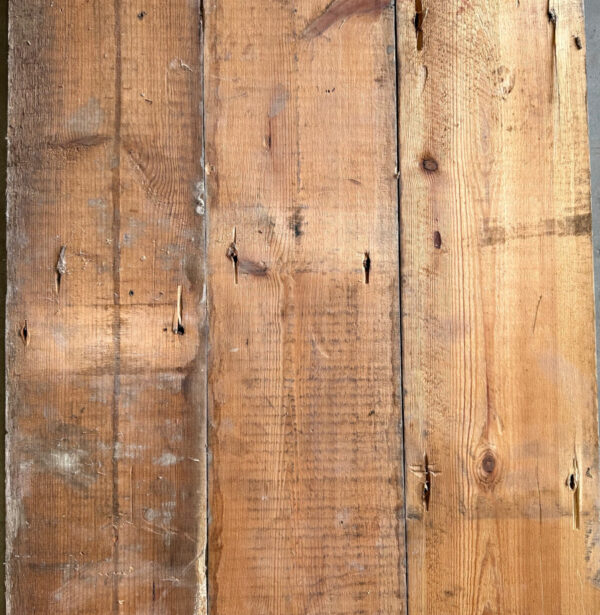 Reclaimed 145mm floorboard (rear of boards)
