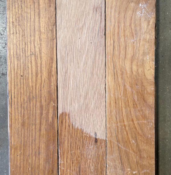 Reclaimed oak strip