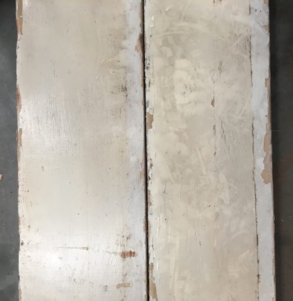 Reclaimed 225mm re-sawn (crackle paint side)