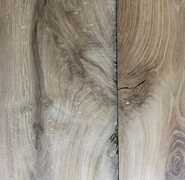 Reclaimed oak floorboards
