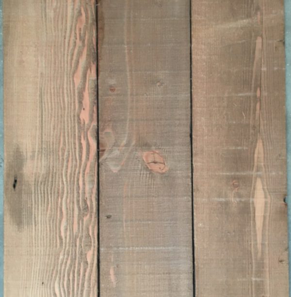 Reclaimed Douglas fir cladding