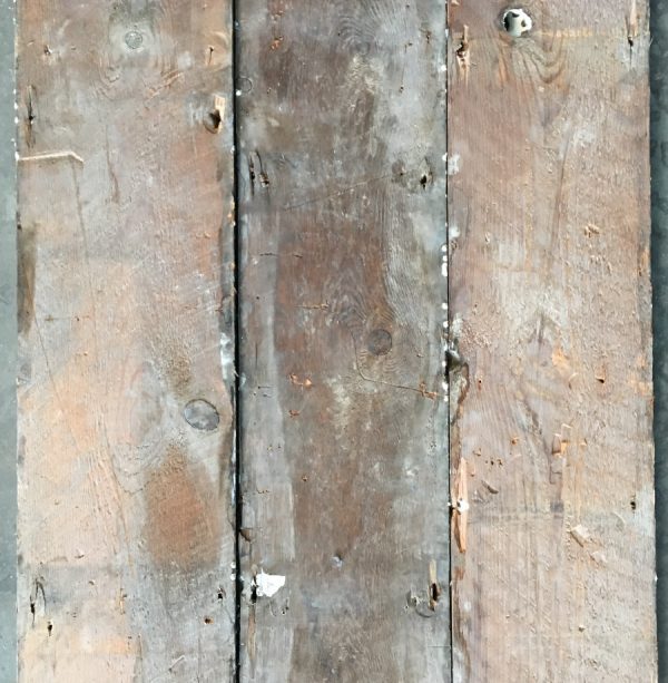 Reclaimed painted floorboard (rear of boards)