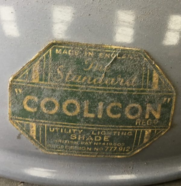 Grey coolicon factory shade