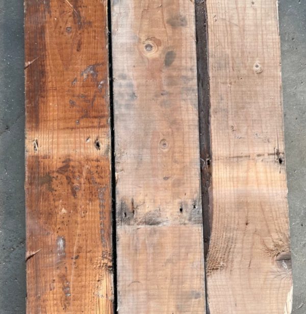 Reclaimed floorboard 135mm (rear of boards)