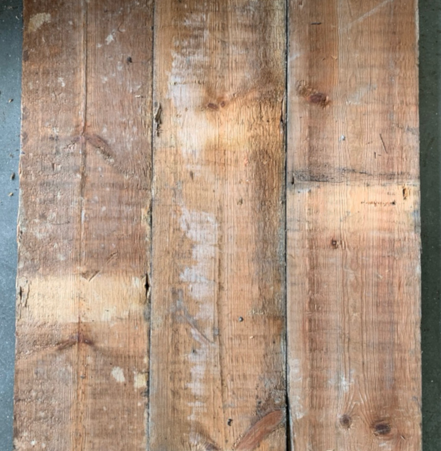 Reclaimed Pine Floorboards 135mm East End London Encore Reclamation