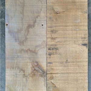 Rough sawn oak cladding