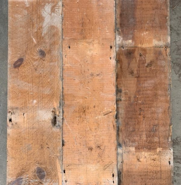 Reclaimed 157mm floorboard (rear of boards)