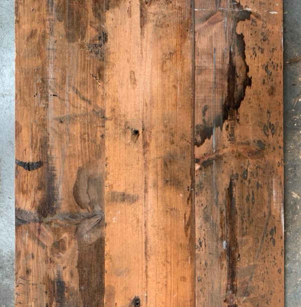 Reclaimed 115mm roofboards (rear of boards)