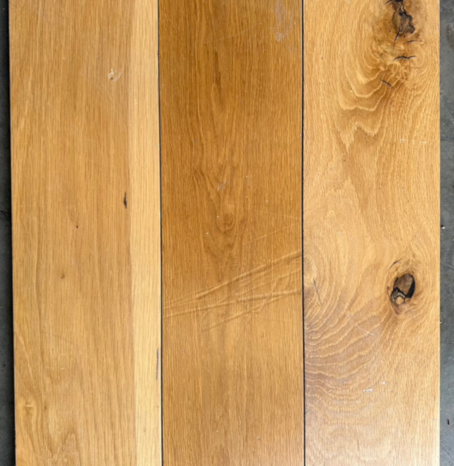 Reclaimed oak 150mm floorboard