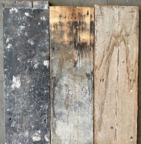 158mm reclaimed floorboards