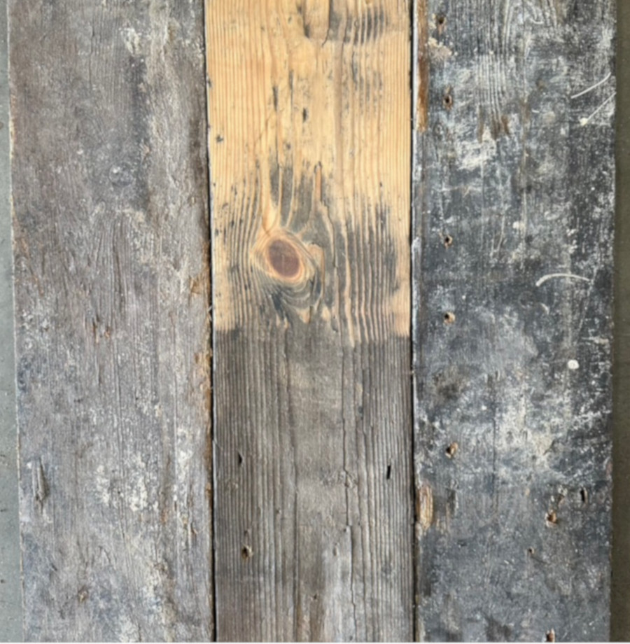 Reclaimed 132mm floorboard