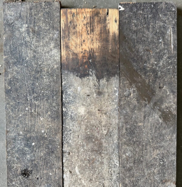 Reclaimed 120mm floorboards