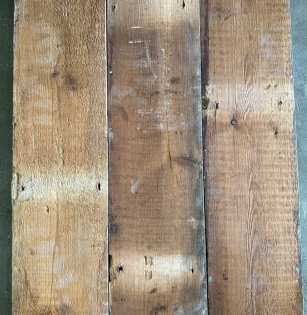 Reclaimed 132mm floorboard (rear of boards)