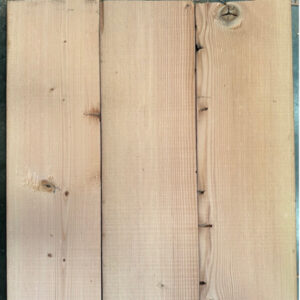Reclaimed 165mm Douglas fir floorboard