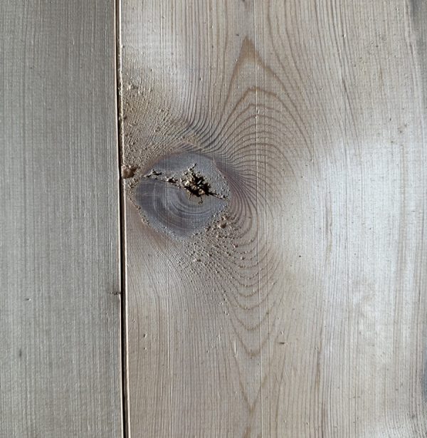 165mm reclaimed pine floorboards